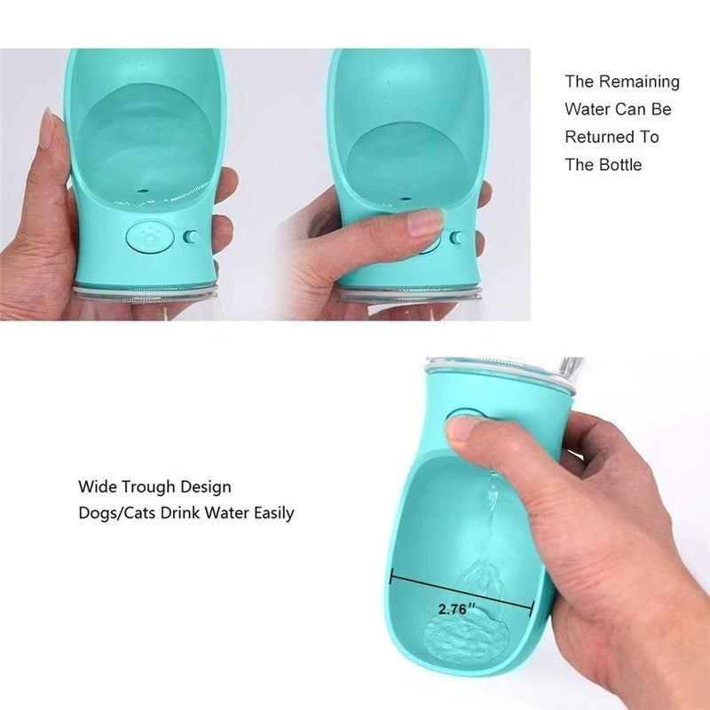 Portable Pet Travel Water Bottle and Dispenser