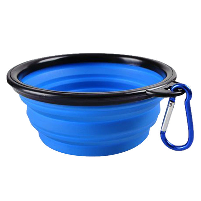 Pop-Up Pet Food & Water Bowl