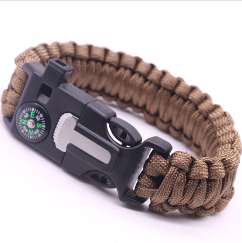 5-in-1 Paracord Survival Bracelet