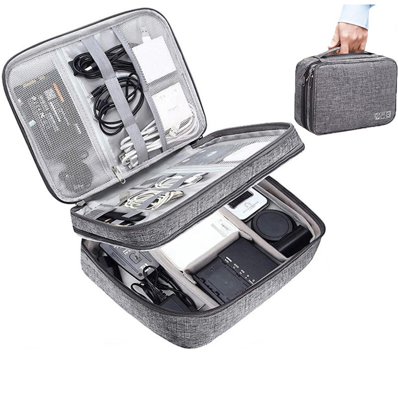 Multifunctional Electronics and Accessories Storage Travel Bag