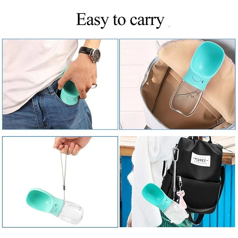 Portable Pet Travel Water Bottle and Dispenser