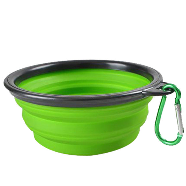 Pop-Up Pet Food & Water Bowl